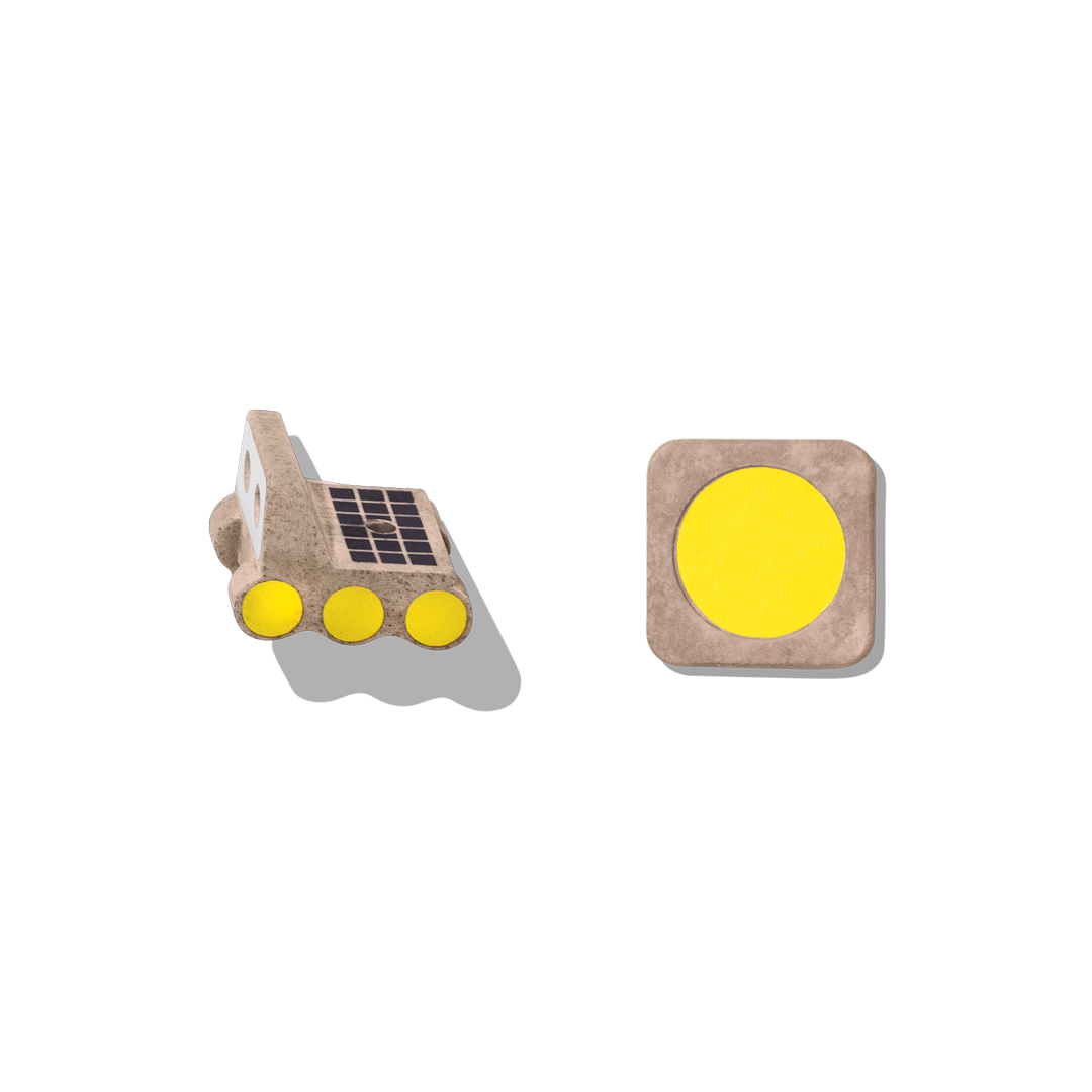 Rover and Home Base (Yellow)