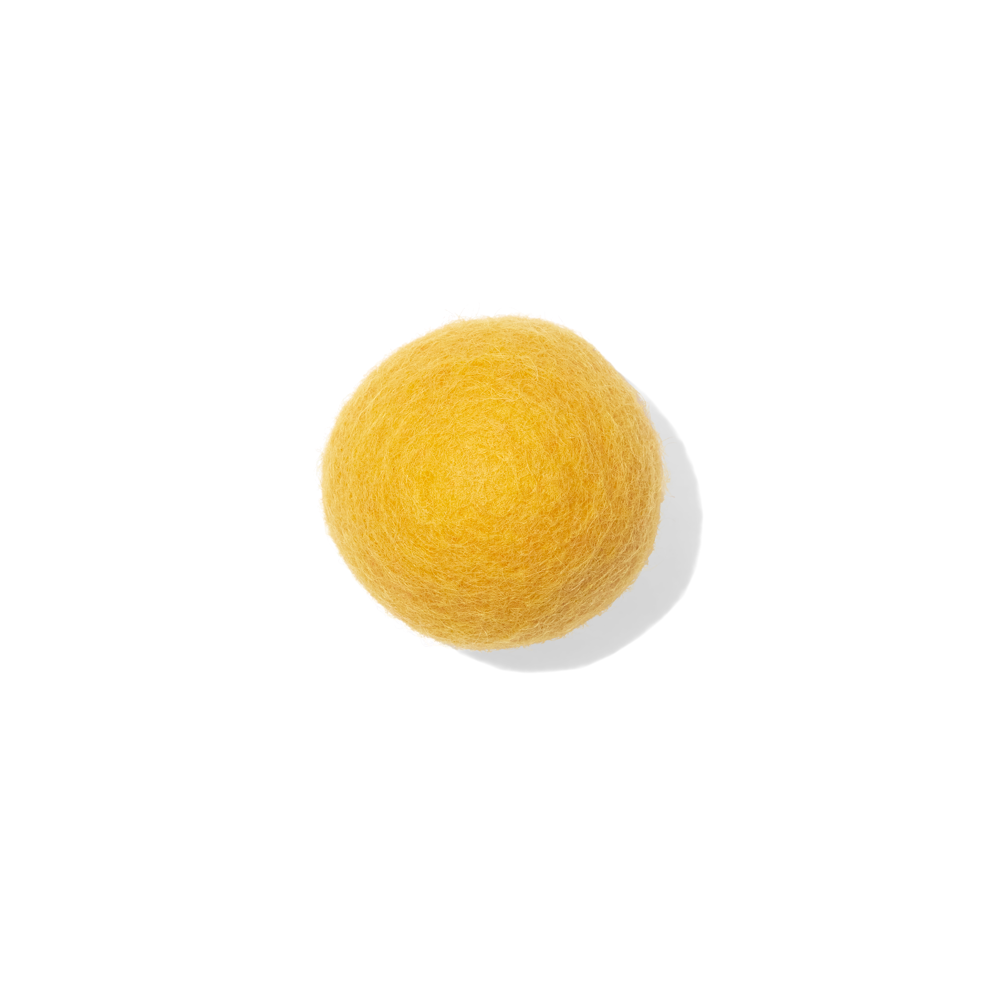 Yellow Felt Ball