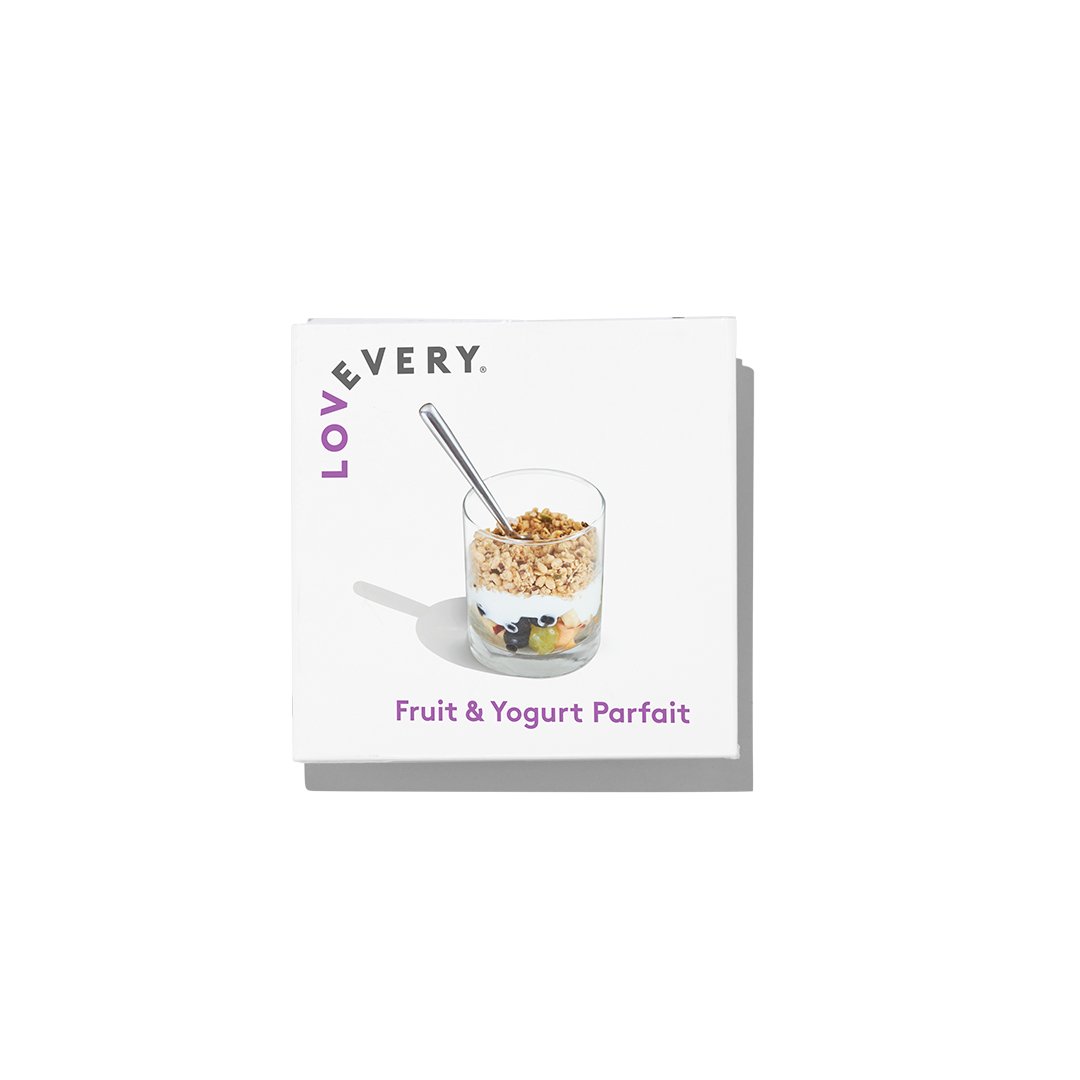 Fruit Parfait Recipe Card